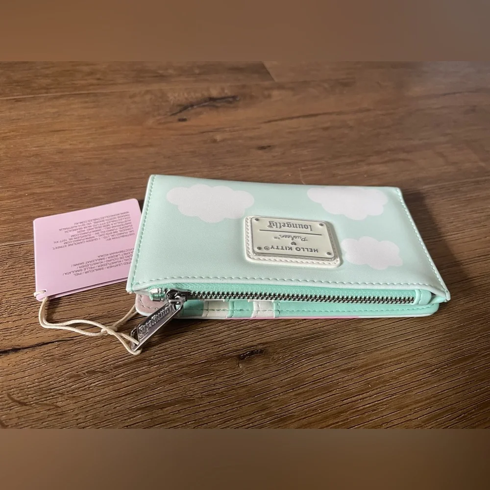 HELLO KITTY & PUSHEEN-NWT Faux Leather Wallet - Picture 12 of 13